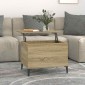 vidaXL Τραπεζάκι Σαλονιού Sonoma Δρυς 60x44,5x45εκ. Επεξεργασμένο Ξύλο