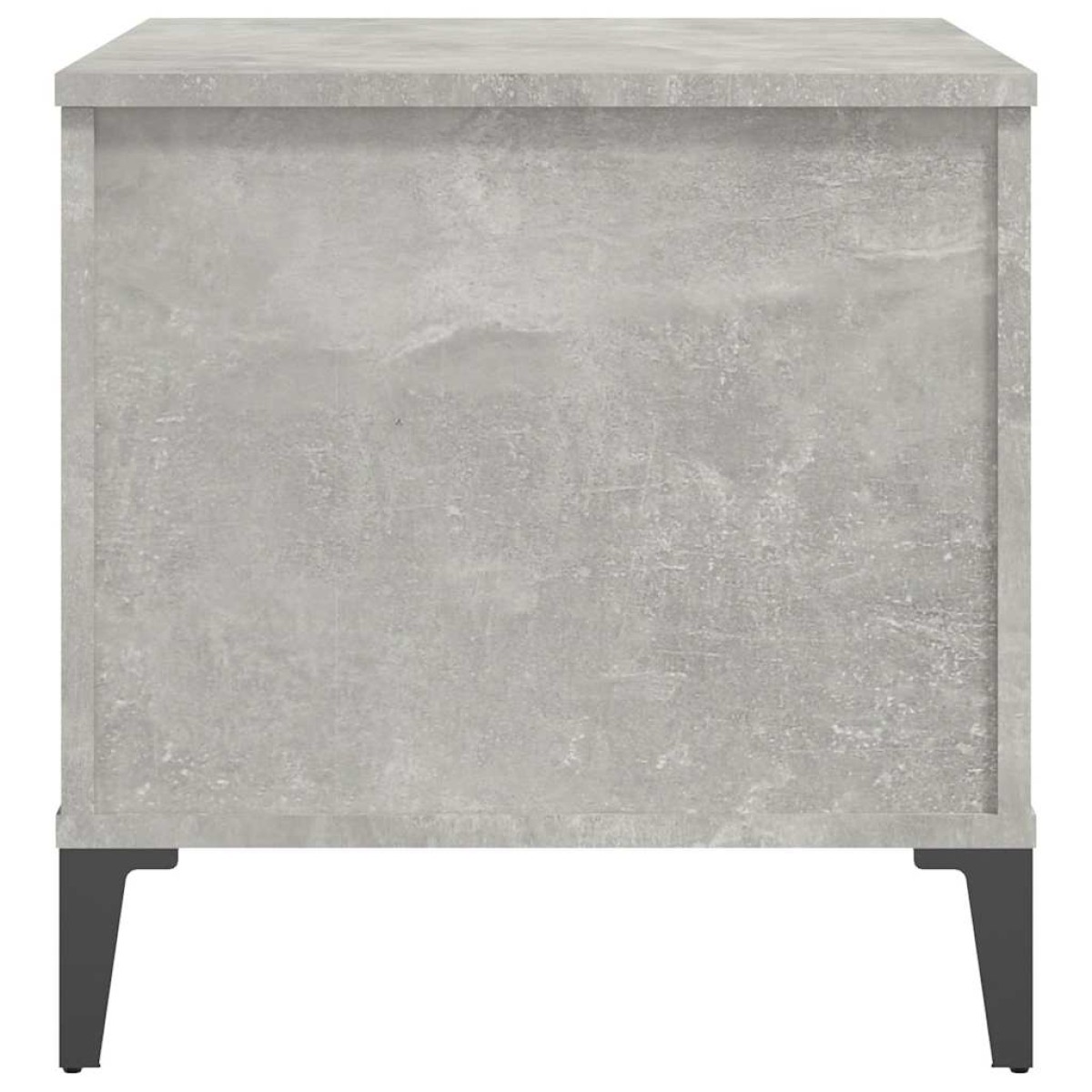 vidaXL Τραπεζάκι Σαλονιού Γκρι Σκυρ. 60x44,5x45 εκ. Επεξεργ. Ξύλο