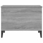 vidaXL Τραπεζάκι Σαλονιού Γκρι Sonoma 60x44,5x45εκ. Επεξεργασμένο Ξύλο