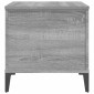 vidaXL Τραπεζάκι Σαλονιού Γκρι Sonoma 60x44,5x45εκ. Επεξεργασμένο Ξύλο