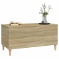 vidaXL Τραπεζάκι Σαλονιού Sonoma Δρυς 90x44,5x45εκ. Επεξεργασμένο Ξύλο