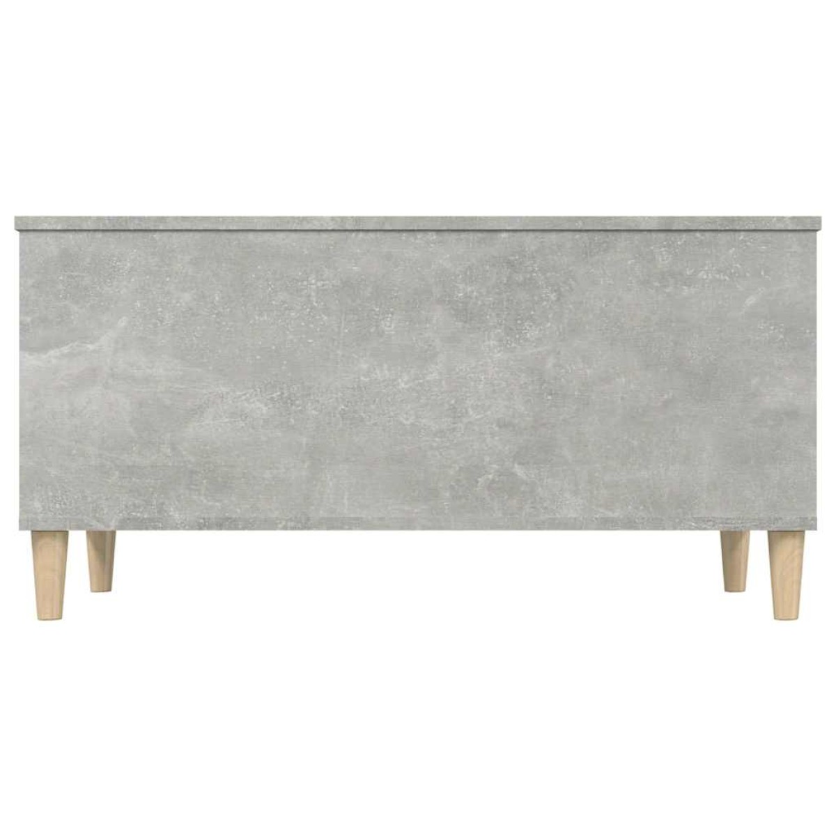 vidaXL Τραπεζάκι Σαλονιού Γκρι Σκυροδ. 90x44,5x45 εκ. Επεξεργ. Ξύλο