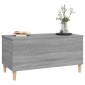 vidaXL Τραπεζάκι Σαλονιού Γκρι Sonoma 90x44,5x45 εκ.Επεξεργασμένο Ξύλο