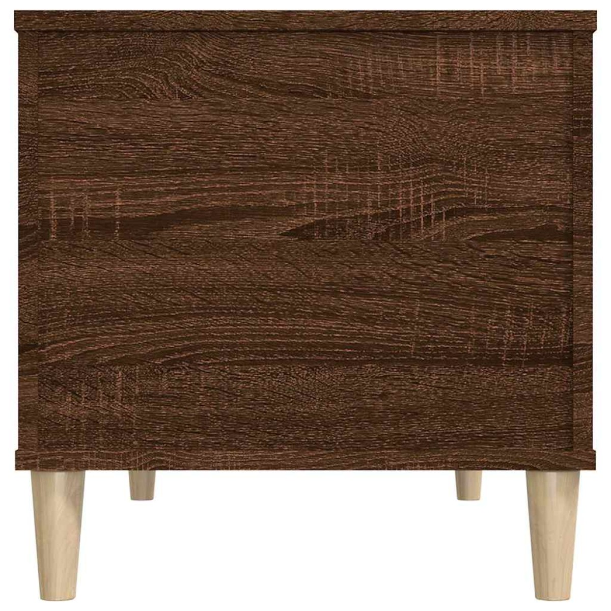 vidaXL Τραπεζάκι Σαλονιού Καφέ Δρυς 90x44,5x45 εκ. Επεξεργασμένο Ξύλο