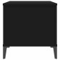 vidaXL Τραπεζάκι Σαλονιού Μαύρο 90x44,5x45 εκ. Επεξεργασμένο Ξύλο