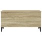 vidaXL Τραπεζάκι Σαλονιού Sonoma Δρυς 90x44,5x45εκ. Επεξεργασμένο Ξύλο