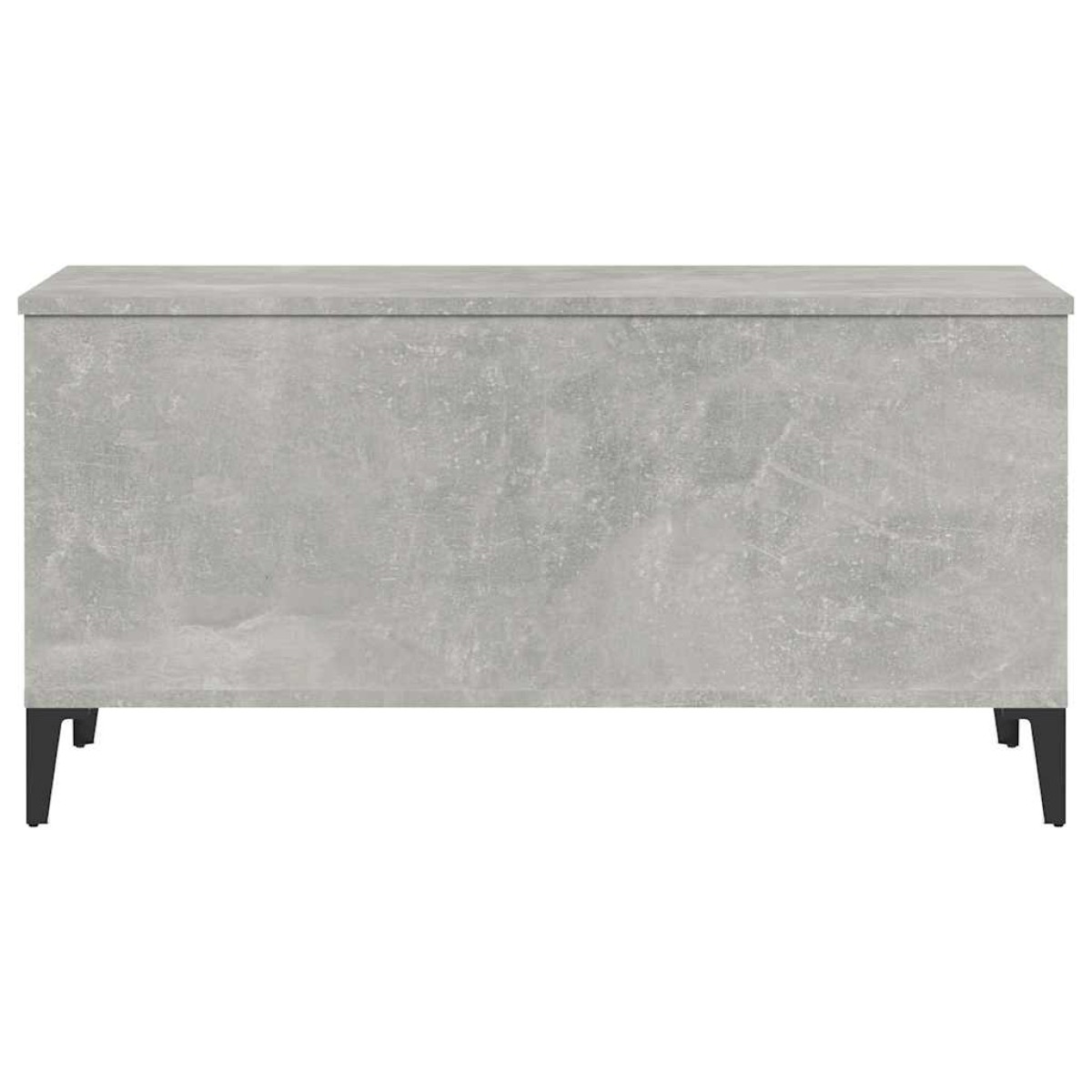 vidaXL Τραπεζάκι Σαλονιού Γκρι Σκυροδ. 90x44,5x45 εκ. Επεξεργ. Ξύλο