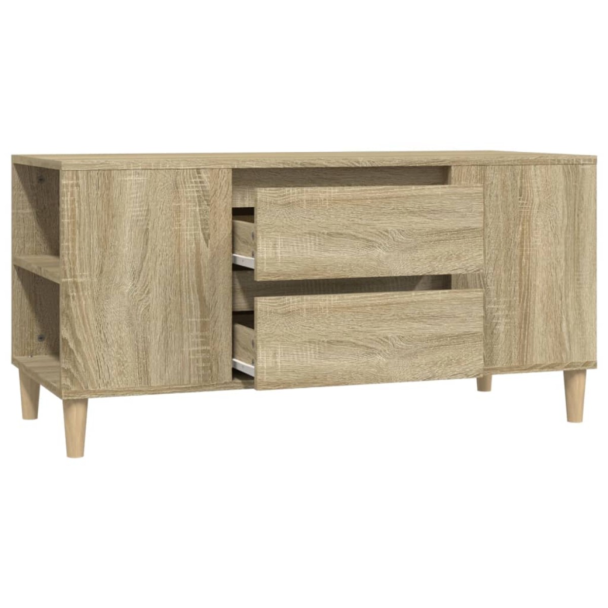 vidaXL Έπιπλο Τηλεόρασης Sonoma Δρυς 102x44,5x50 εκ. Επεξ. Ξύλο