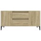 vidaXL Έπιπλο Τηλεόρασης Sonoma Δρυς 102x44,5x50 εκ. Επεξ. Ξύλο