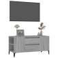 vidaXL Έπιπλο Τηλεόρασης Γκρι Sonoma 102x44,5x50 εκ. από Επεξεργ. Ξύλο