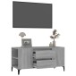 vidaXL Έπιπλο Τηλεόρασης Γκρι Sonoma 102x44,5x50 εκ. από Επεξεργ. Ξύλο