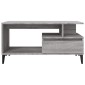 vidaXL Τραπεζάκι Σαλονιού Γκρι Sonoma 90x49x45 εκ.Επεξεργασμένο Ξύλο