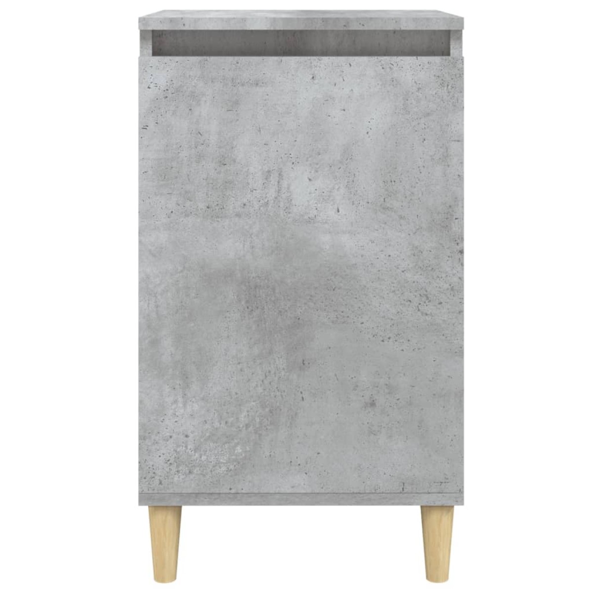 vidaXL Κομοδίνο Γκρι Σκυρ. 40x35x70 εκ. από Επεξεργασμένο Ξύλο