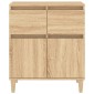 vidaXL Συρταριέρα Sonoma Δρυς 60x35x70 εκ. Επεξεργασμένο Ξύλο
