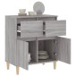 vidaXL Ντουλάπι Γκρι Sonoma 60x35x70 εκ. από Επεξεργασμένο Ξύλο