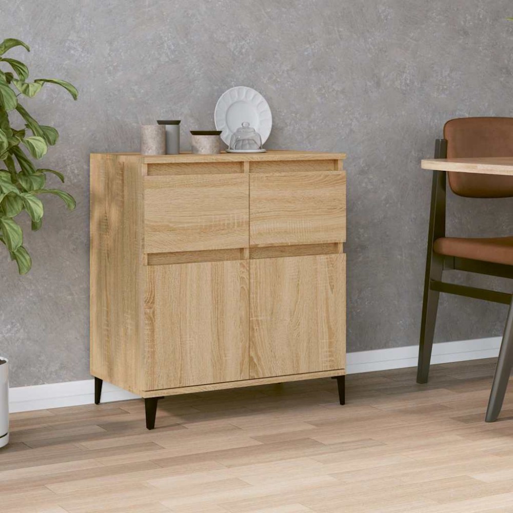 vidaXL Συρταριέρα Sonoma Δρυς 60x35x70 εκ. Επεξεργασμένο Ξύλο