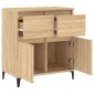 vidaXL Συρταριέρα Sonoma Δρυς 60x35x70 εκ. Επεξεργασμένο Ξύλο