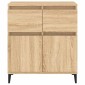 vidaXL Συρταριέρα Sonoma Δρυς 60x35x70 εκ. Επεξεργασμένο Ξύλο