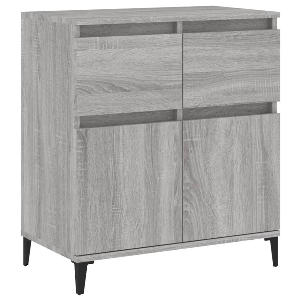 vidaXL Ντουλάπι Γκρι Sonoma 60x35x70 εκ. από Επεξεργασμένο Ξύλο