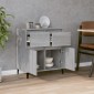 vidaXL Ντουλάπι Γκρι Sonoma 60x35x70 εκ. από Επεξεργασμένο Ξύλο
