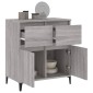vidaXL Ντουλάπι Γκρι Sonoma 60x35x70 εκ. από Επεξεργασμένο Ξύλο