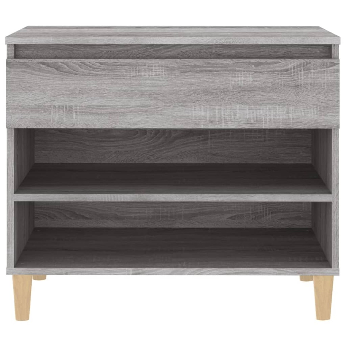 vidaXL Παπουτσοθήκη Γκρι Sonoma 70x36x60 εκ. από Επεξεργασμένο Ξύλο