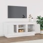vidaXL Έπιπλο Τηλεόρασης Λευκό 102x35x45 εκ. από Επεξεργασμένο Ξύλο