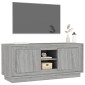 vidaXL Έπιπλο Τηλεόρασης Γκρι Sonoma 102x35x45 εκ. από Επεξεργ. Ξύλο