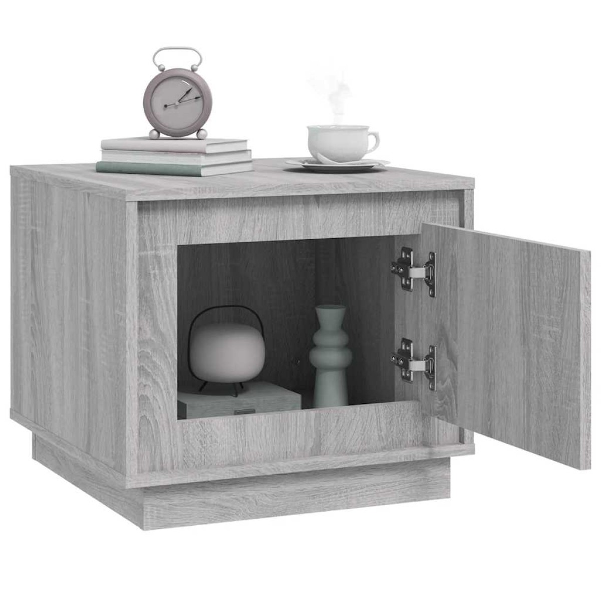 vidaXL Τραπεζάκι Σαλονιού Γκρι Sonoma 51x50x44 εκ. Επεξεργασμένο Ξύλο