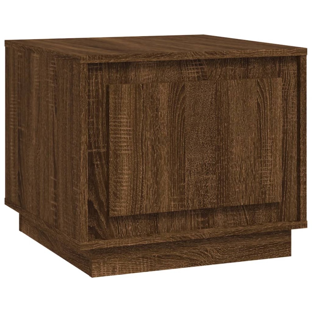 vidaXL Τραπεζάκι Σαλονιού Καφέ Δρυς 51x50x44 εκ. Επεξεργασμ. Ξύλο