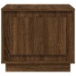 vidaXL Τραπεζάκι Σαλονιού Καφέ Δρυς 51x50x44 εκ. Επεξεργασμ. Ξύλο