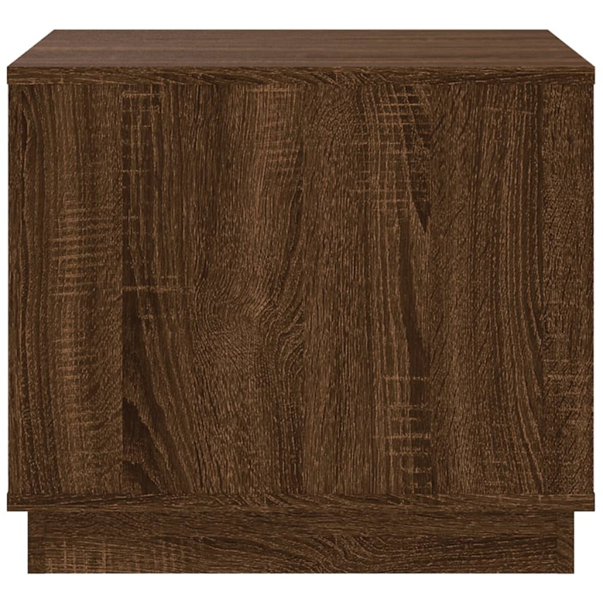 vidaXL Τραπεζάκι Σαλονιού Καφέ Δρυς 51x50x44 εκ. Επεξεργασμ. Ξύλο