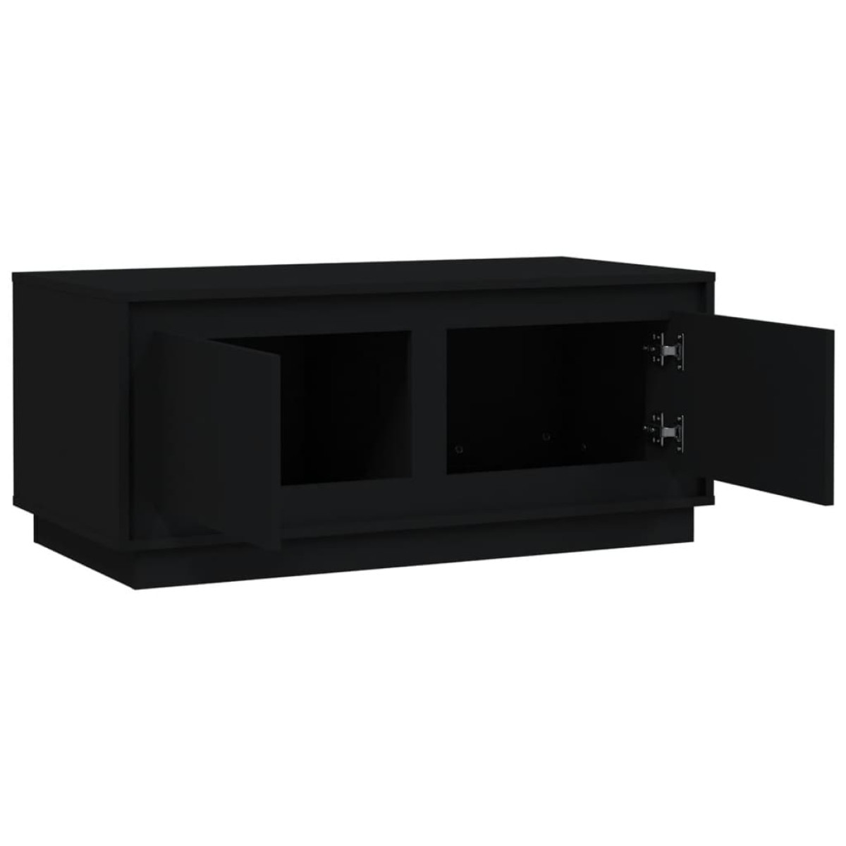 vidaXL Τραπεζάκι Σαλονιού Μαύρο 102x50x44 εκ. από Επεξεργασμένο Ξύλο
