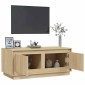 vidaXL Τραπεζάκι Σαλονιού Sonoma Δρυς 102x50x44 εκ. Επεξεργασμένο Ξύλο
