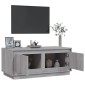 vidaXL Τραπεζάκι Σαλονιού Γκρι Sonoma 102x50x44 εκ. Επεξεργασμένο Ξύλο