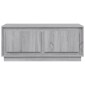 vidaXL Τραπεζάκι Σαλονιού Γκρι Sonoma 102x50x44 εκ. Επεξεργασμένο Ξύλο