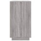 vidaXL Ντουλάπι Γκρι Sonoma 80x34x75 εκ. από Επεξεργασμένο Ξύλο