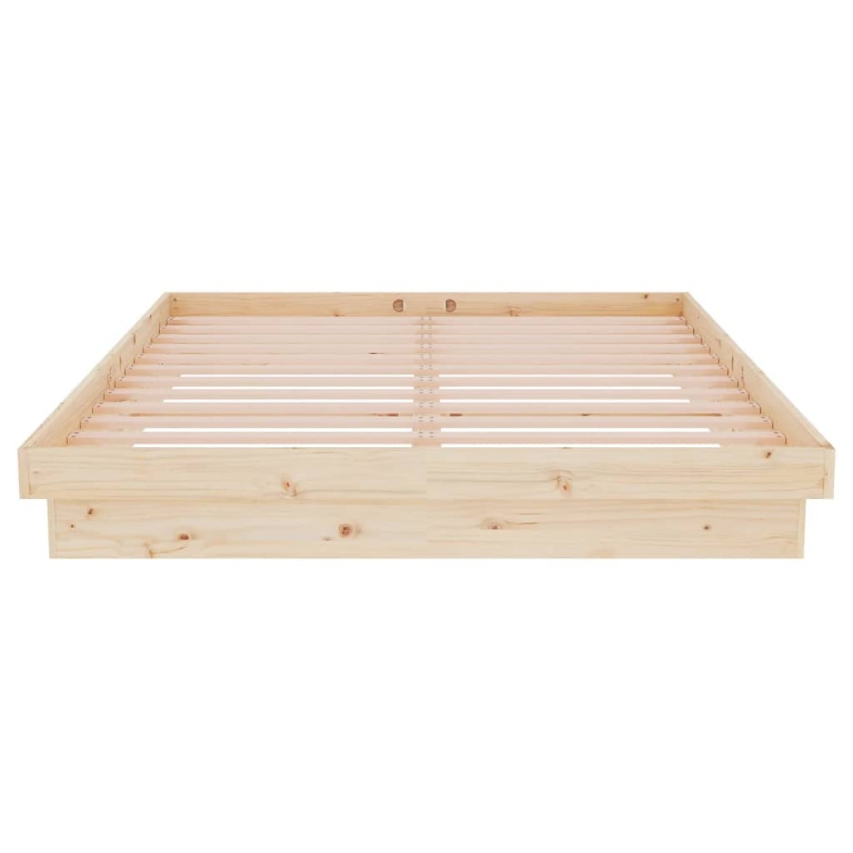 vidaXL Πλαίσιο Κρεβατιού 140 x 200 εκ. από Μασίφ Ξύλο