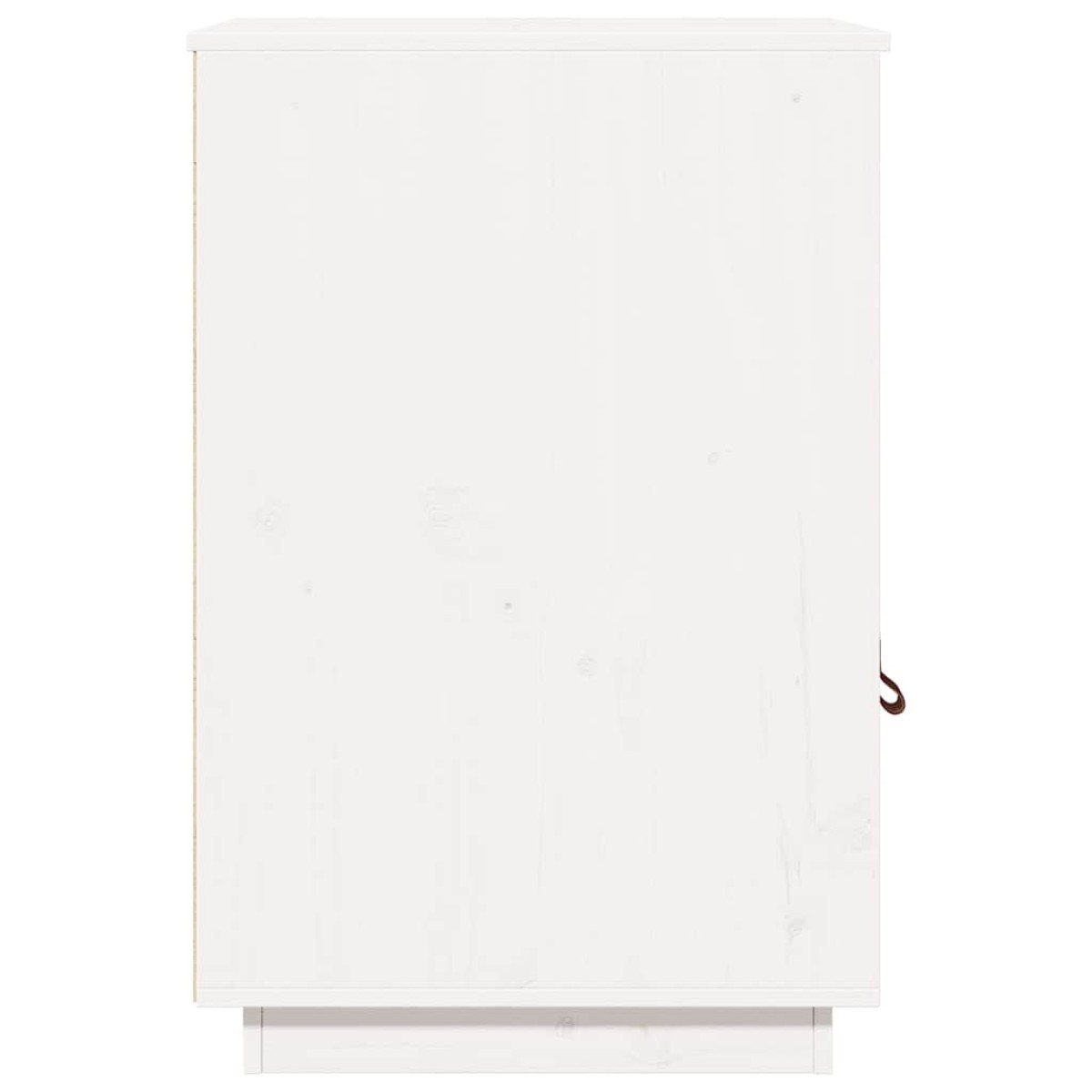 vidaXL Ντουλάπι Γραφείου Λευκό 40 x 50 x 75 εκ. Μασίφ Ξύλο Πεύκου