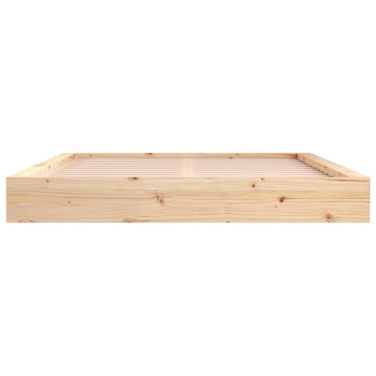 vidaXL Πλαίσιο Κρεβατιού 180 x 200 εκ. Μασίφ Ξύλο Super King Size
