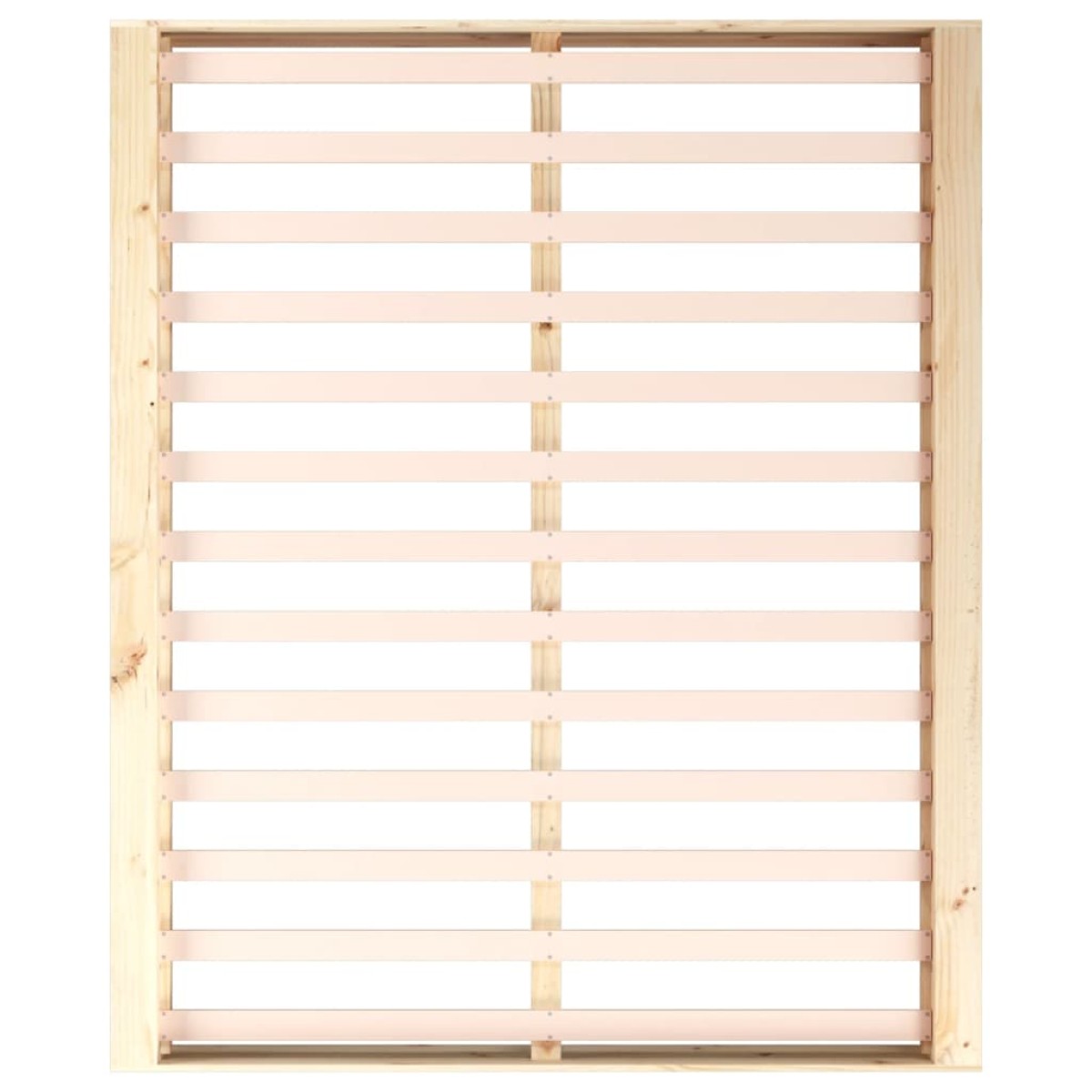 vidaXL Πλαίσιο Κρεβατιού 180 x 200 εκ. Μασίφ Ξύλο Super King Size