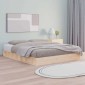 vidaXL Πλαίσιο Κρεβατιού 180 x 200 εκ. Μασίφ Ξύλο Super King Size