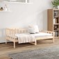 vidaXL Καναπές Κρεβάτι 90 x 200 εκ. από Μασίφ Ξύλο Πεύκου