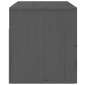 vidaXL Κομοδίνα Επιτοίχια 2 τεμ. Γκρι Sonoma 50 x 36 x 40 εκ.