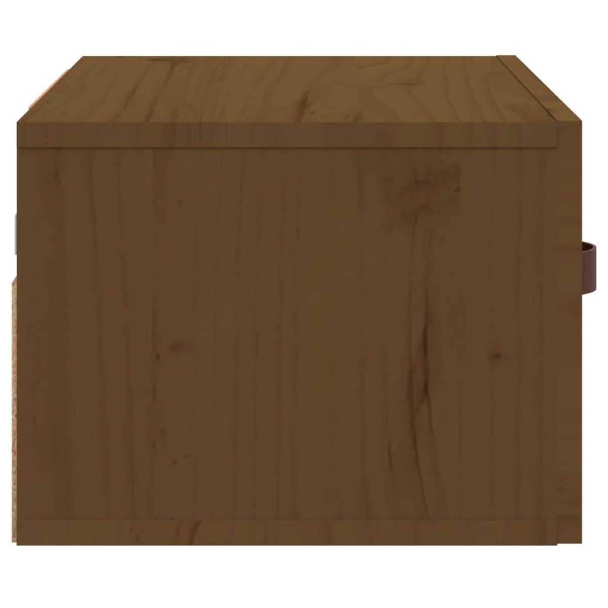 vidaXL Κομοδίνo Επιτοίχιo Καφέ Μελί 40 x 29,5 x 22 εκ.