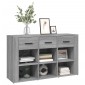 vidaXL Ντουλάπι Γκρι Sonoma 100x30x59,5 εκ. από Επεξεργασμένο Ξύλο