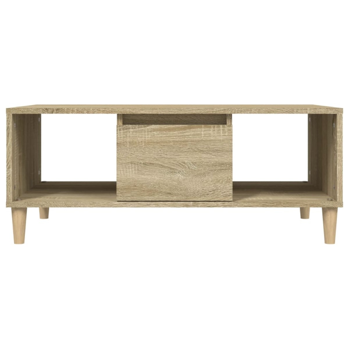 vidaXL Τραπεζάκι Σαλονιού Sonoma Δρυς 90x50x36,5 εκ. Επεξεργασμ. Ξύλο