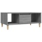 vidaXL Τραπεζάκι Σαλονιού Γκρι Sonoma 90x50x36,5εκ. Επεξεργασμένο Ξύλο