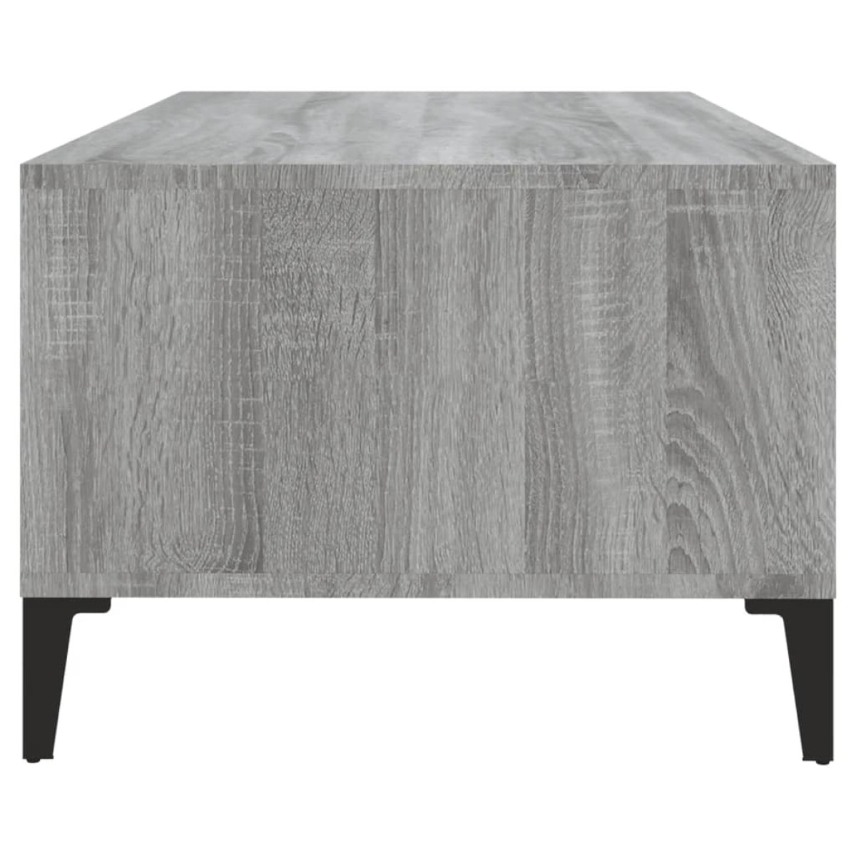 vidaXL Τραπεζάκι Σαλονιού Γκρι Sonoma 90x50x36,5εκ. Επεξεργασμένο Ξύλο