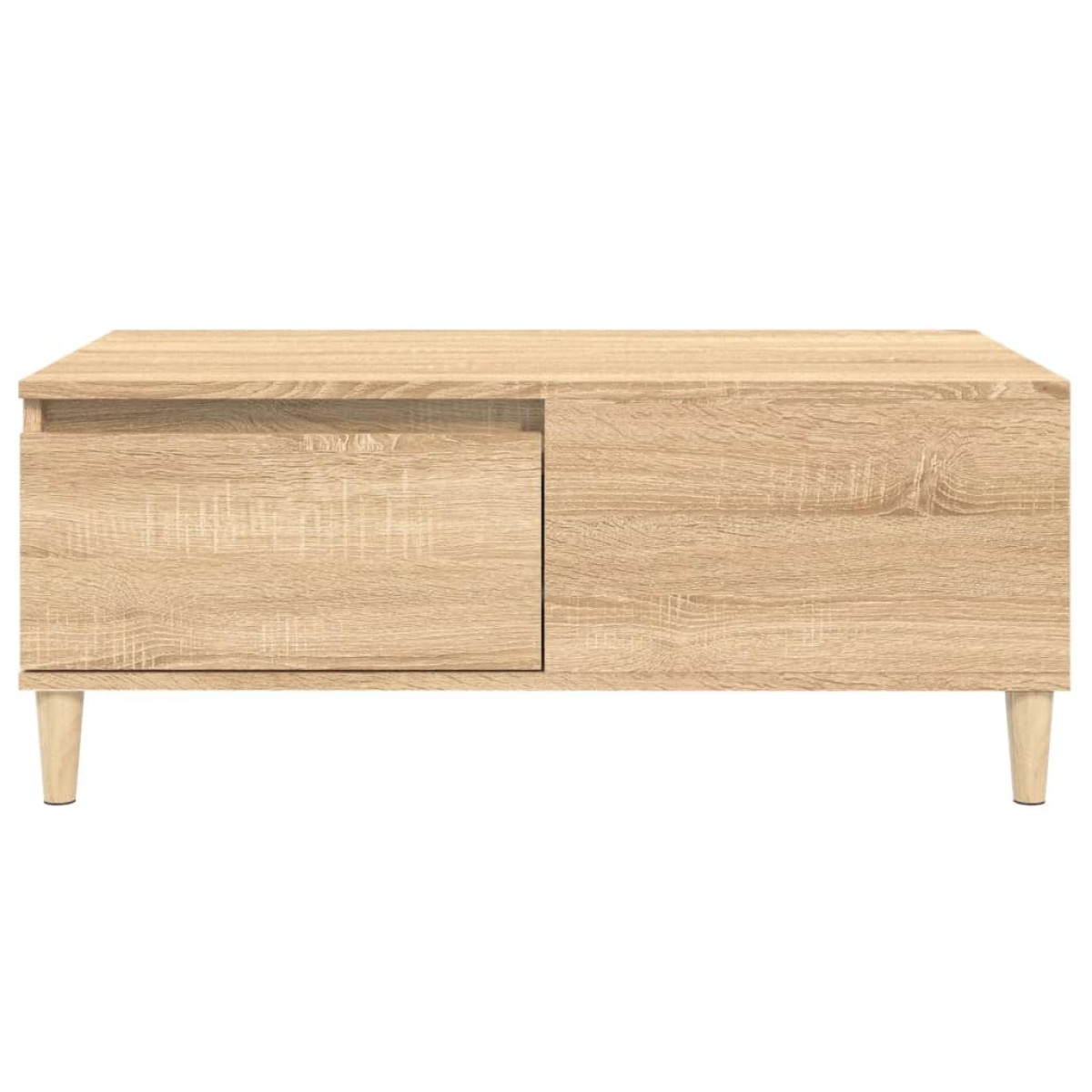 vidaXL Τραπεζάκι Σαλονιού Sonoma Δρυς 90x50x36,5 εκ. Επεξεργασμ. Ξύλο